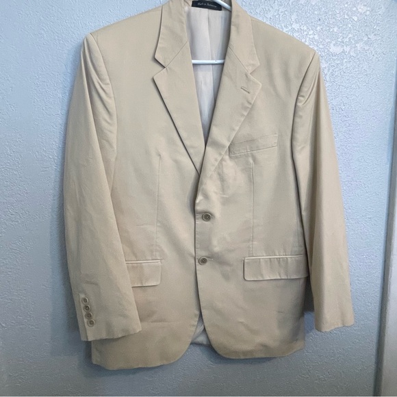 Ralph Lauren Blazer-pantsMens 39R Khaki Cotton Blend Sport Coat SetDillard’s
